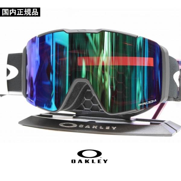 26 OAKLEY オークリー ゴーグル LINE MINER PRO L - MATTE BLACK - PRIZM ARGON + PRIZM ICED スペアレンズ付 アジアンフィット 日本正規品