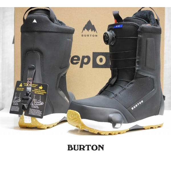 25-26 BURTON Men's Highshot Step On Boots Wide - Black - 国内正規品 ステップオン スノーボード ブーツ