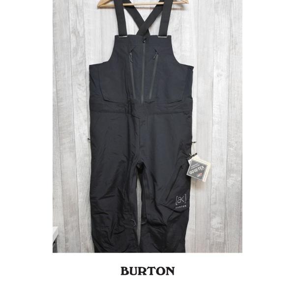 BURTONの最高峰ライン[ak]のスノーボードウェア。・年式：2026・メーカー：ak・モデル名：CYCLIC GORE-TEX 2Layer BIB PANT・カラー：True Black・定価：71,500円(税込)新雪を快適に滑走で...
