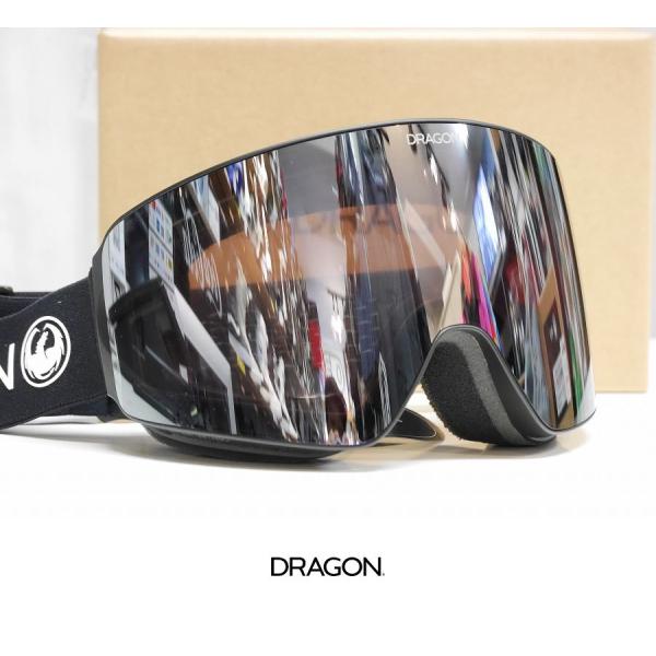26 DRAGON PXV ドラゴン ゴーグル - PREMIUM BLACK LUMALENS J.SILVER