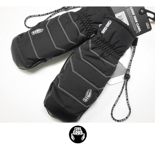26 CRABGRAB スノーボード グローブ SNUGGLER MITTEN - BLACK CONTRAST