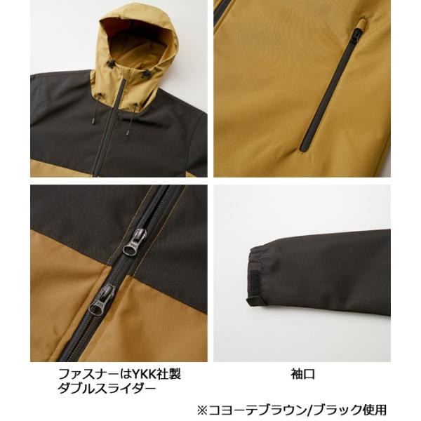 ジャケット メンズ レディース 緑 カーキ S M L Xl 2l パーカー 黒 ブルゾン 防寒 使い勝手の良い ジャンパー フード アウトドア 冬 シェルパーカー 上着 アウター おしゃれ