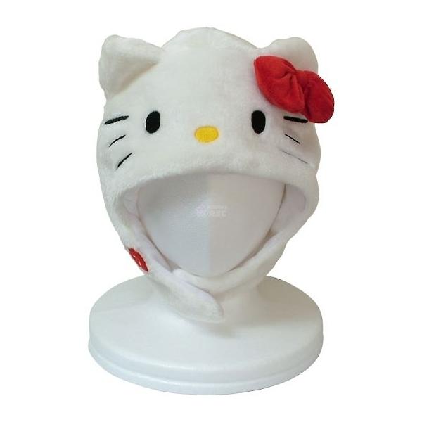 サザック キティ 着ぐるみ きぐるみキャップ 帽子 ホワイト SAN-1720