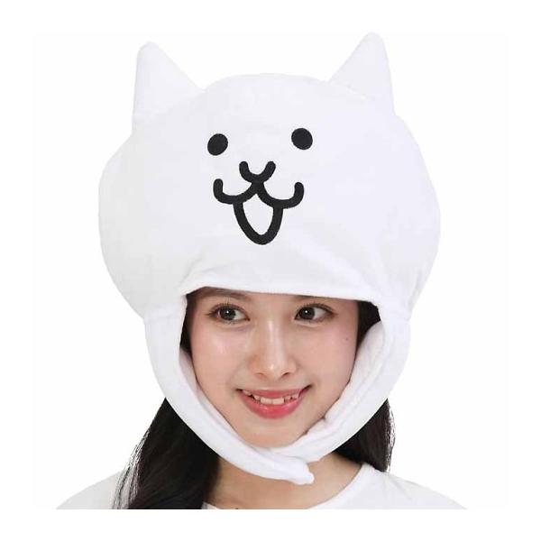 サザック にゃんこ大戦争 ネコDX 着ぐるみ キャップ 帽子 SZC-349