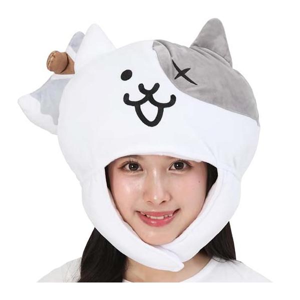 サザック にゃんこ大戦争 バトルネコDX 着ぐるみ キャップ 帽子 SZC-350