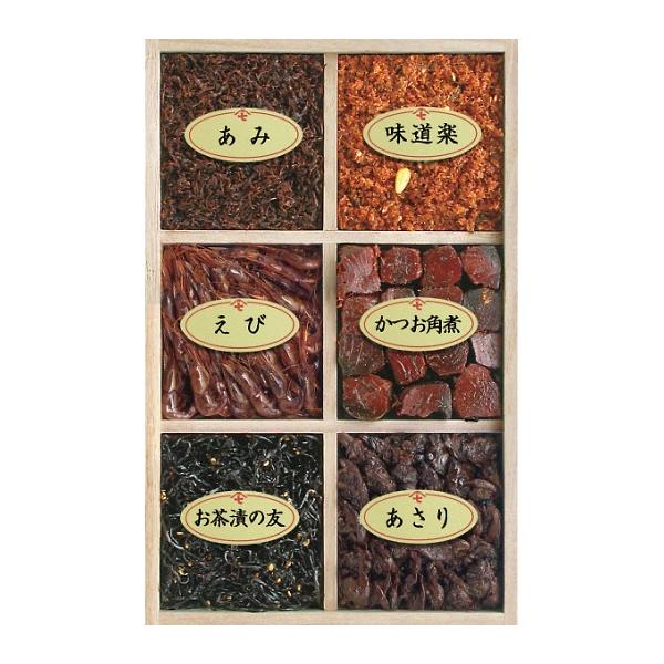 新橋玉木屋 佃煮詰合せ6種入 TK-6