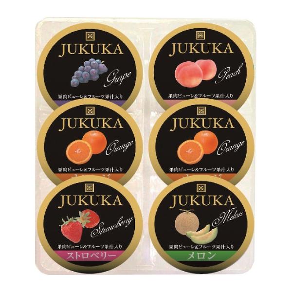 金澤兼六製菓 熟果ゼリーアソートBOX（6個） JK-6