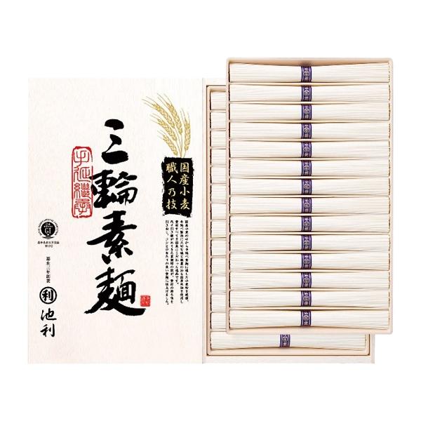 池利 国内産小麦使用 三輪素麺 TB-50R