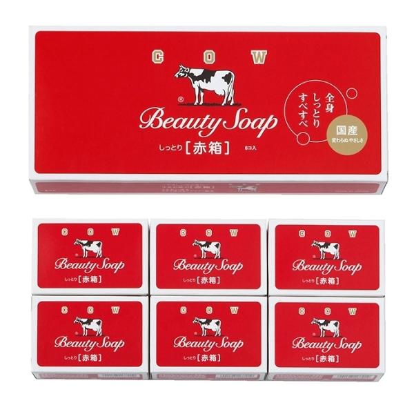 牛乳石鹸カウブランド赤箱6入