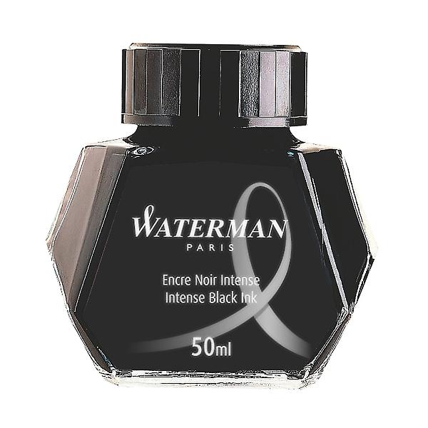 WATERMAN ウォーターマン ボトルインク 50ml ブラック S0110710 （旧 S2270110）
