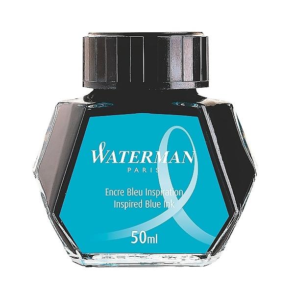 WATERMAN ウォーターマン ボトルインク インスパイアブルー（サウスシーブルー） 50ml S0110810 （旧 S2270140）
