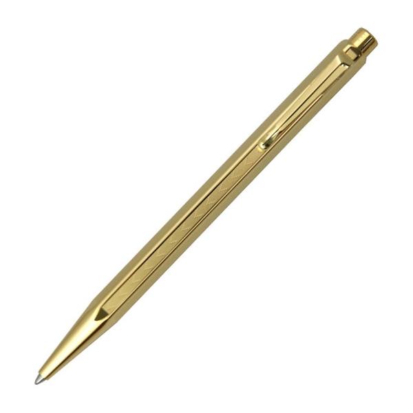 CARAN d'ACHE カランダッシュ エクリドール シェブロンロジウム ギルテッド/ゴールド ボールペン ＹＮ0898-208