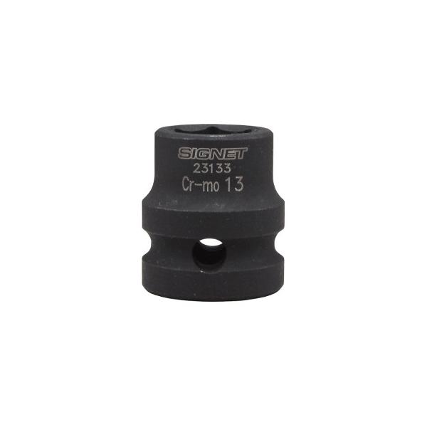 SIGNET シグネット 1/2DR ショートソケット 13mm 23133 インパクト用 全長28mm