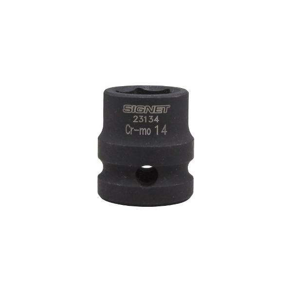 SIGNET シグネット 1/2DR ショートソケット 14mm 23134 インパクト用 全長28mm