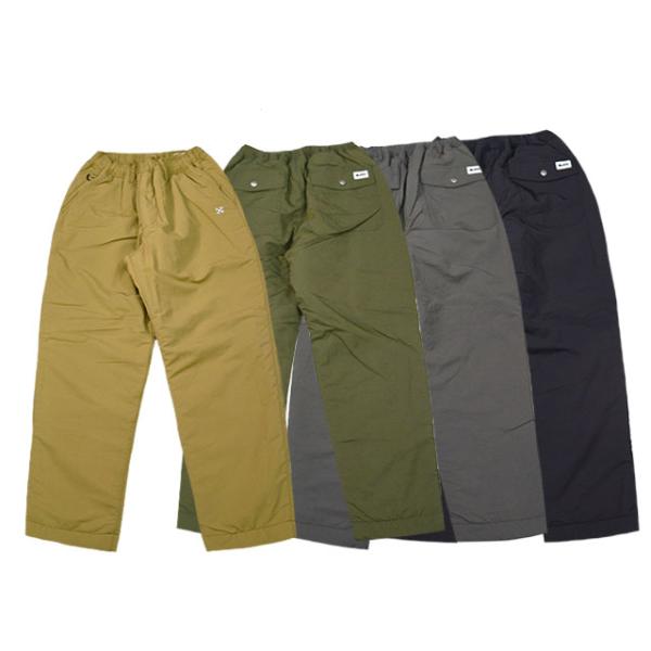 全4色【BLUCO/ブルコ】2025AW「Nylon Sheep Boa Pants/ナイロン