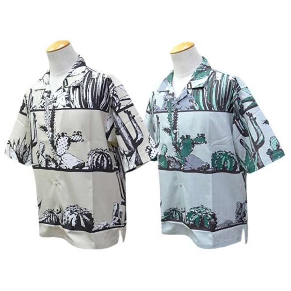 全2色【BLUCO/ブルコ】2026SS「Open Collar S/S Shirt”CACTUS