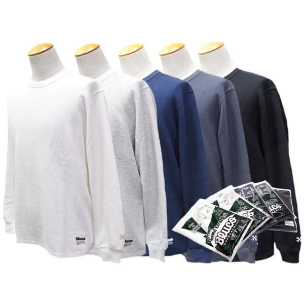 全5色【BLUCO/ブルコ】2026AW「Crew Neck Heavy Weight Thermal/クルーネックヘビーウェイトサーマル」(165-12-038)(UNCROWD/アメカジ/ハーレー/ウルフパック)