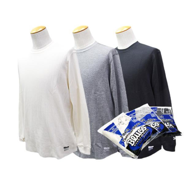 全3色【BLUCO/ブルコ】2026AW「2 Pack Crew Neck Thermal/2パッククルーネックサーマル」(165-12-040)(UNCROWD/アンクラウド/アメカジ/ハーレー/ウルフパック)