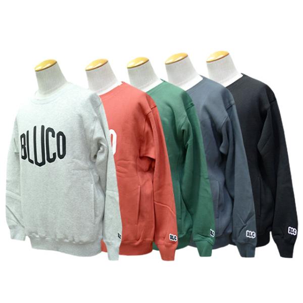全5色【BLUCO/ブルコ】2026AW「Sweat Shirt”HEX”/スウェットシャツ”ヘックス”」(165-13-030)(アンクラウド/アメカジ/アウトドア/WOLF PACK/ウルフパック)