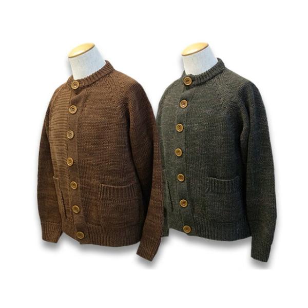 フリーホイーラーズ ニットM カーディガン wolfpack-ss_2236001