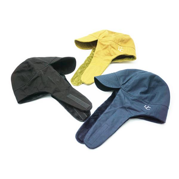 (50% OFF)全3色【UNCROWD/アンクラウド】2024AW「Bomber Cap/ボンバーキャップ」(247-61-023)(BLUCO/ブルコ/アメカジ/ハーレー/帽子/ウルフパック)