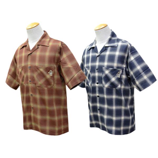 全2色【MONSTOR TIMES/モンストアタイムズ】2026SS「MT BARUDEN Check S/S Shirt/MTバルデンチェックショートスリーブシャツ」(26SS-MT-013)