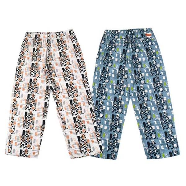 全2色【POP EYES/ポップアイズ】2026SS「Checkered Hell Drive Pants