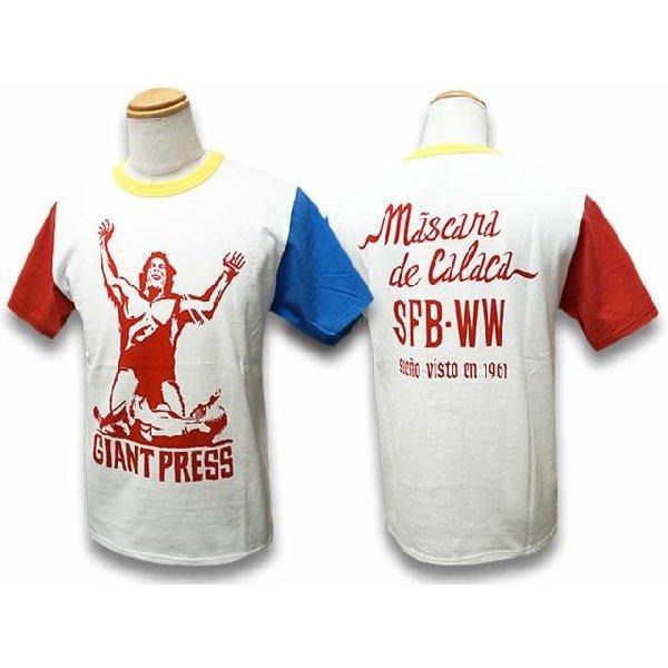 JELADO�hATHLETIC BRAND�h/�W�F���[�h�h�A�X���`�b�N�u�����h�h2019SS�uCrew Neck Tee�hPro Wrestling�h