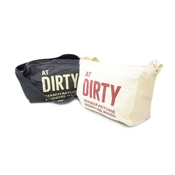 全2色【AT-DIRTY/アットダーティー】「News Paper Bag/ニュース