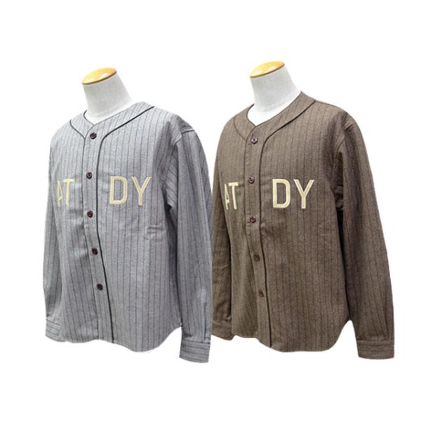 全2色【AT-DIRTY/アットダーティー】2026AW「ATD L/S Baseball Shirt/ATDロングスリーブベースボールシャツ」(ドレスヒッピー/アメカジ/ハーレー/ウルフパック)