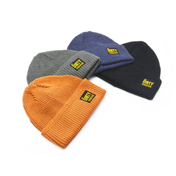 全4色【AT-DIRTY/アットダーティー】2026AW「ATD Watch Cap/ATDワッチキャップ」(ドレスヒッピー/神戸/アメカジ/ハーレー/バイカー/ホットロッド/ウルフパック)