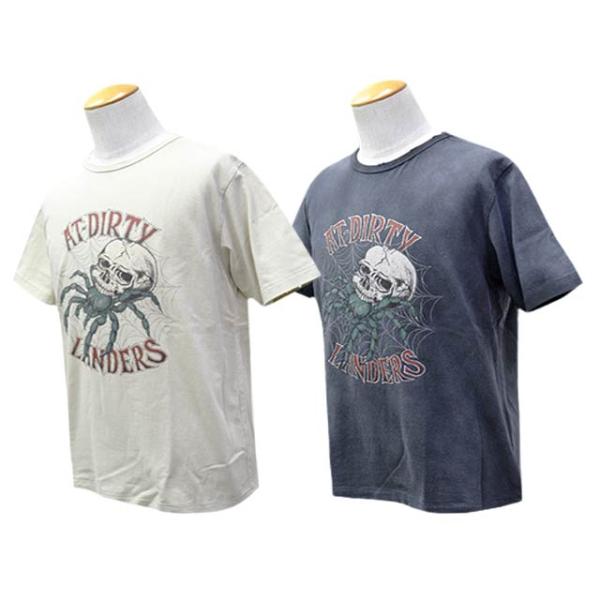全2色【AT-DIRTY/アットダーティー】2026SS「Skull Spider S/S Tee
