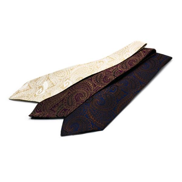 BLACK SIGN/ブラックサイン】「Paisley Figures Neck Tie/ペイズリー