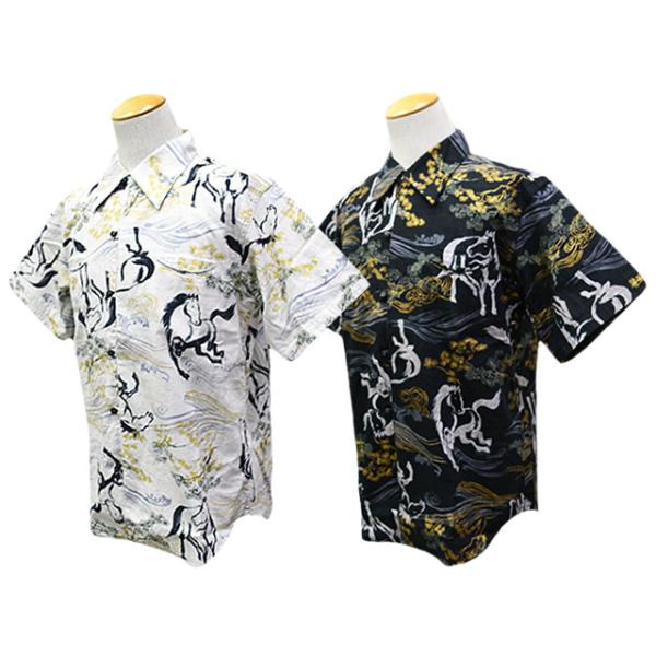 全2色【BLACK SIGN/ブラックサイン】2026SS「Geronimo Shirt”Raging