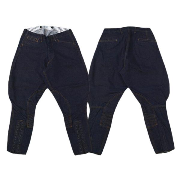 BLACK SIGN/ブラックサイン】「Dark Indigo Denim Sheriff Breeches