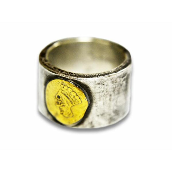 CHOOKE/チョーク】「Coin Silver Heavy Ring/コインシルバーヘビー