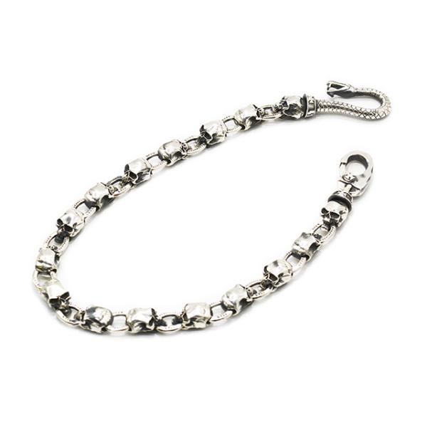 【SKULL FLIGHT】スカルフライト○ウォレットチェーン○USED美品 CALIFORNIA LINE/カリフォルニアライン】「Skull Wallet Chain/スカル