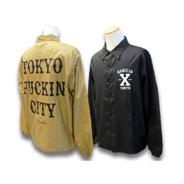 全2色【CAMILLO/カミーロ】2023SS「Nylon Coach Jacket”TOKYO 全2色【CAMILLO/カミーロ】2023SS「Nylon Coach Jacket”TOKYO