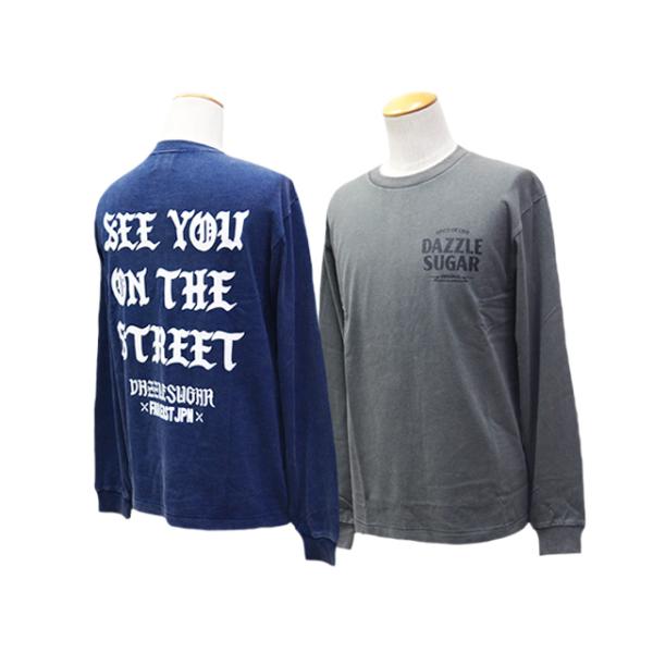 全2色【DAZZLE SUGAR/ダズルシュガー】2026AW「SEE YOU ON THE STREET Fade L/S Tee/シーユーオンザストリートフェードロングスリーブTee」(ハーレー)