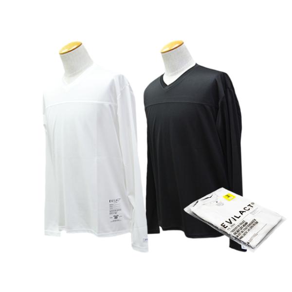 2枚組【EVILACT/イーブルアクト】「2 Pack Tech L/S Tee/2パックテックロングスリーブTee」(EA-2P-TLS)(GOODSPEED equipment/ハーレー/アメカジ/ウルフパック)