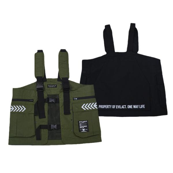 EVILACT イーブルアクト ユーティリティーベスト 全2色【EVILACT/イーブルアクト】2025SS「Tactical Vest