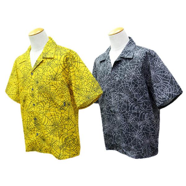 全2色【EVILACT/イーブルアクト】2026SS「SPIDERWEB S/S Shirts/スパイダーウェブショートスリーブシャツ」(EA26-ACT1-S02)(GOODSPEED equipment)