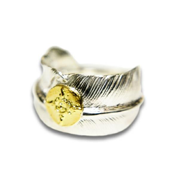 FIRST ARROW's/ファーストアローズ】「Large Feather Ring with