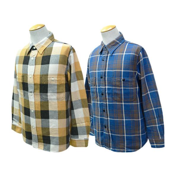 全2色【FULLCOUNT/フルカウント】2026AW「Original Cotton Check Flannel Work Shirt/オリジナルコットンチェックフランネルワークシャツ」(4106)