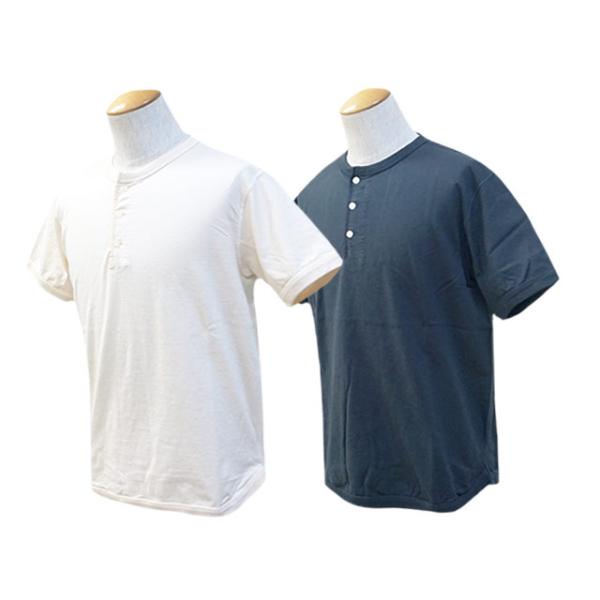全2色【FULLCOUNT/フルカウント】「Flat Seam Heavy Weight Henley Tee/フラットシームヘビーウェイトヘンリーTee」(5222H)(アメカジ/ハーレー/ウルフパック)