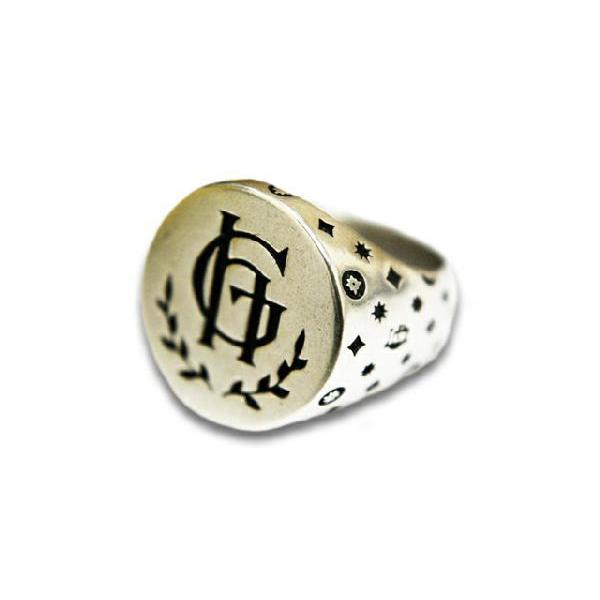 GLAD HAND & CO. ファミリークレストリング GLAD HAND/グラッドハンド「Family Crest Ring/ファミリー