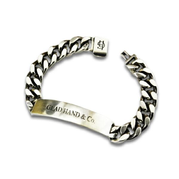 GLAD HAND/グラッドハンド】「ID Bracelet/IDブレスレット」(Silver925