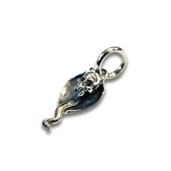 HWZN BROSS/ハウゼンブロス】「Bleah Skull Pendant Top/ブリースカル