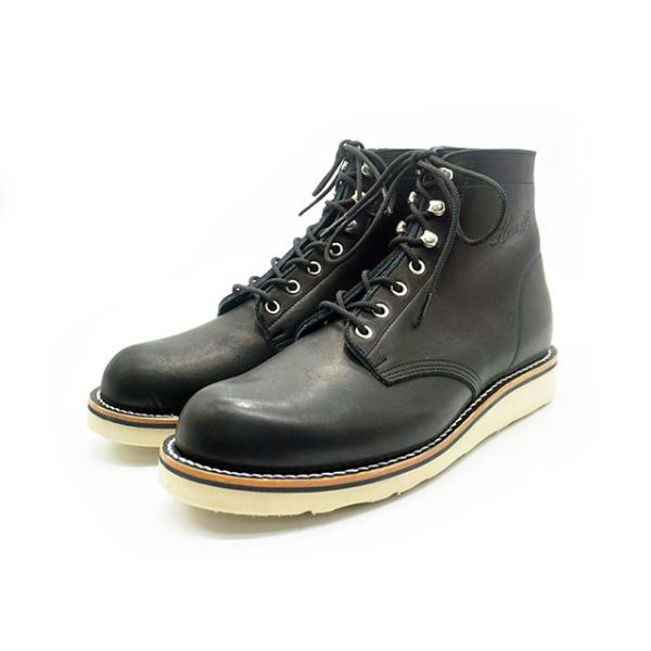 ボンバーブーツ 本革 27.0〜27.5 未使用品 wolfpack-ss_hwzn-cf-boots-bk