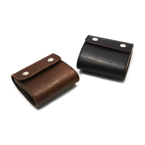 全2色【INCEPTION/インセプション】「Horse Butt Leather Trucker Wallet”SHORT”/ホースバットレザートラッカーウォレット”ショート”」(IPW-08)(アメカジ)